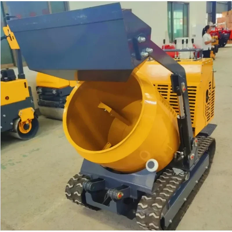 Concrete Mixer Portable Electric Cement Mixing Machine for Home DIY Construction Garden Use Compact Design Easy Operation