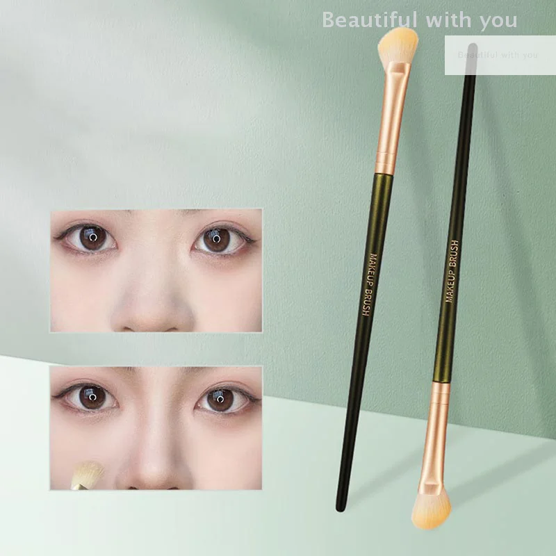 

New1Pc Nose Shadow Brush Angled Contour Makeup Brushes Face Nose Silhouette Eyeshadow Makeup Tools