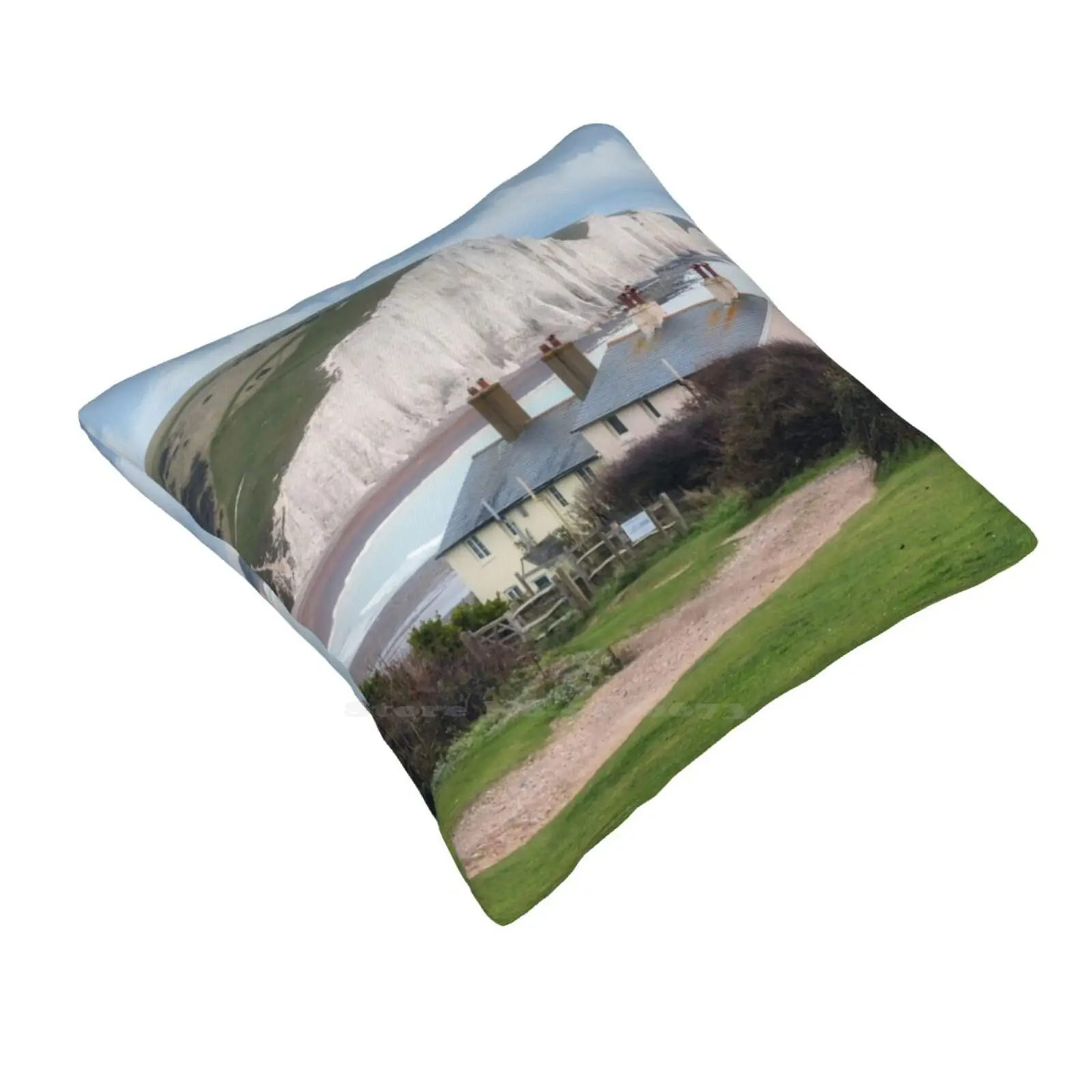 The Seven Sisters And Cuckmere Haven Pillows Case Bedroom Home Decoration Seven Sisters Cuckmere England Uk Seven Sisters