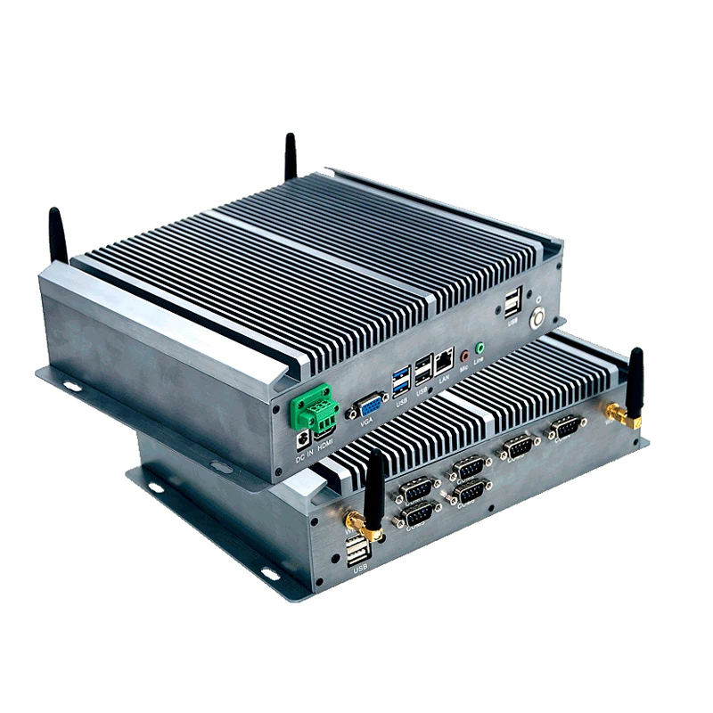 Factory Direct Mini PC Windows10 Linux J6413 J6412 BOX Fanless Embedded Industrial Computers