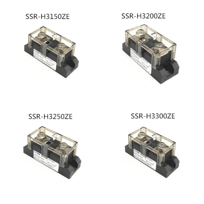 SSR-relé de estado sólido Industrial, DC-AC DE control DE CC de alta potencia, 60A, 80A, 100A, 120A, 150A, 200A, 250A, 300A, 340A, 400A