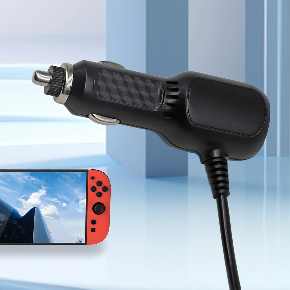 Высокоскоростное автомобильное зарядное устройство для Switch 2, портативный зарядный кабель USB типа C, адаптер питания для Switch Lite для Switch OLED