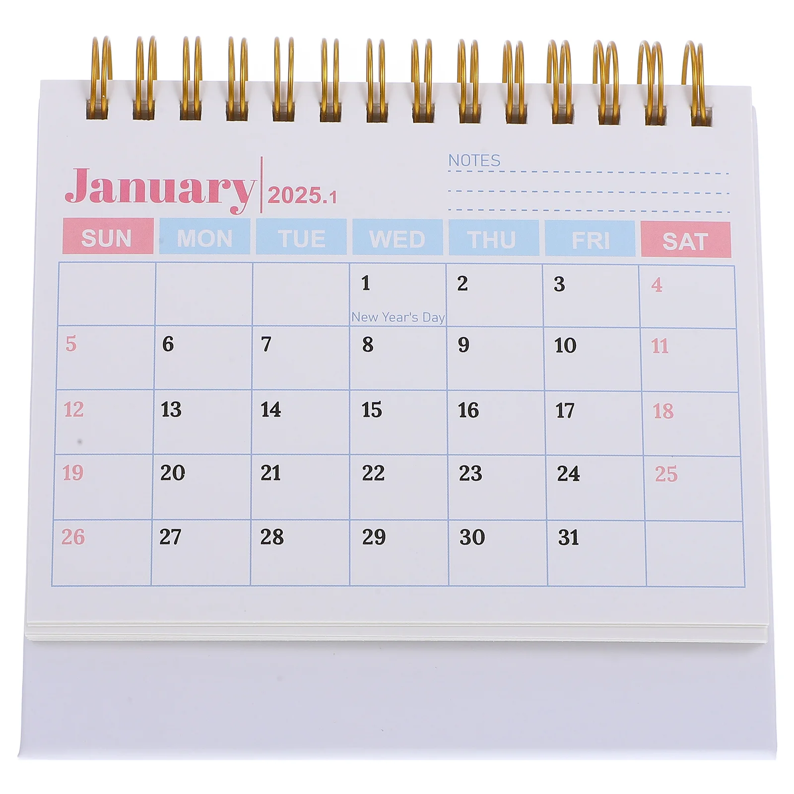 

Desk Calendar 2025 Standing Lunar Year of The Snake Mini Small Desktop Daily Planner Office Accessory Small Calendar