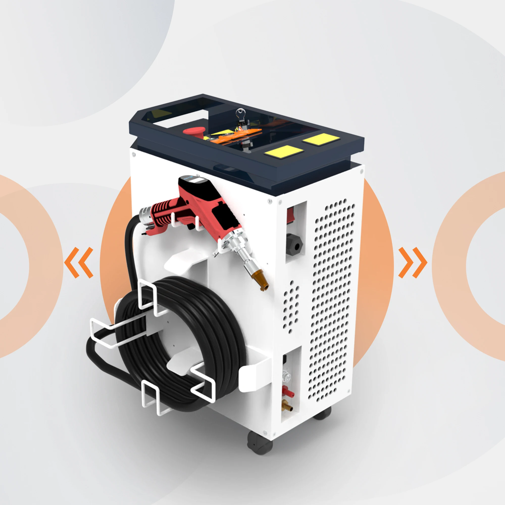 Mini 1500W Fiber Laser Welder 3-in-1 with CE Certificate for SS Lazer Welding Machine Air Cooling
