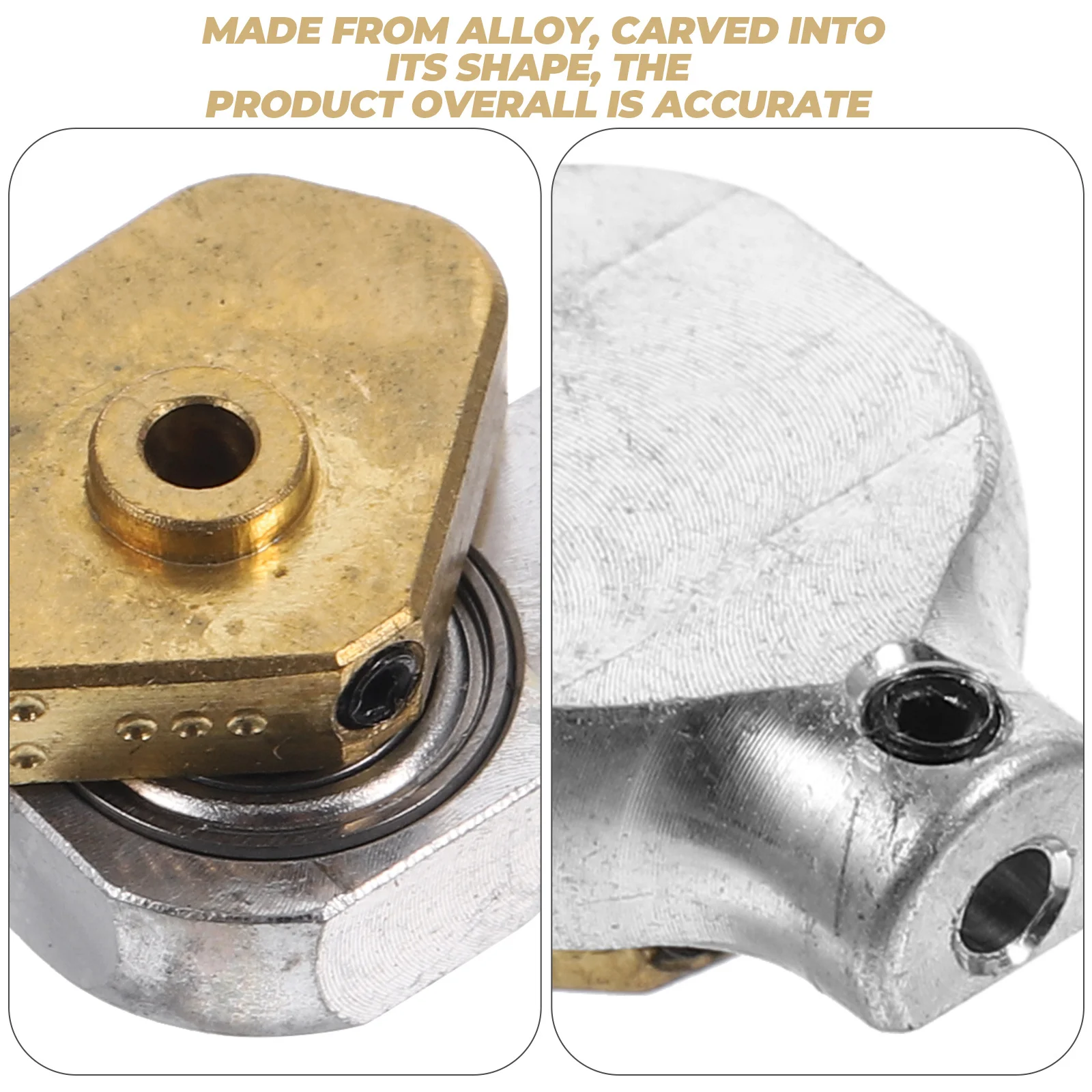 

2Pcs Tattoos Machine Eccentric Wheel Adjustable Alloy Rotary Cam Durable Replacement Bearing for Tattoo Machine Supply 0.9mm