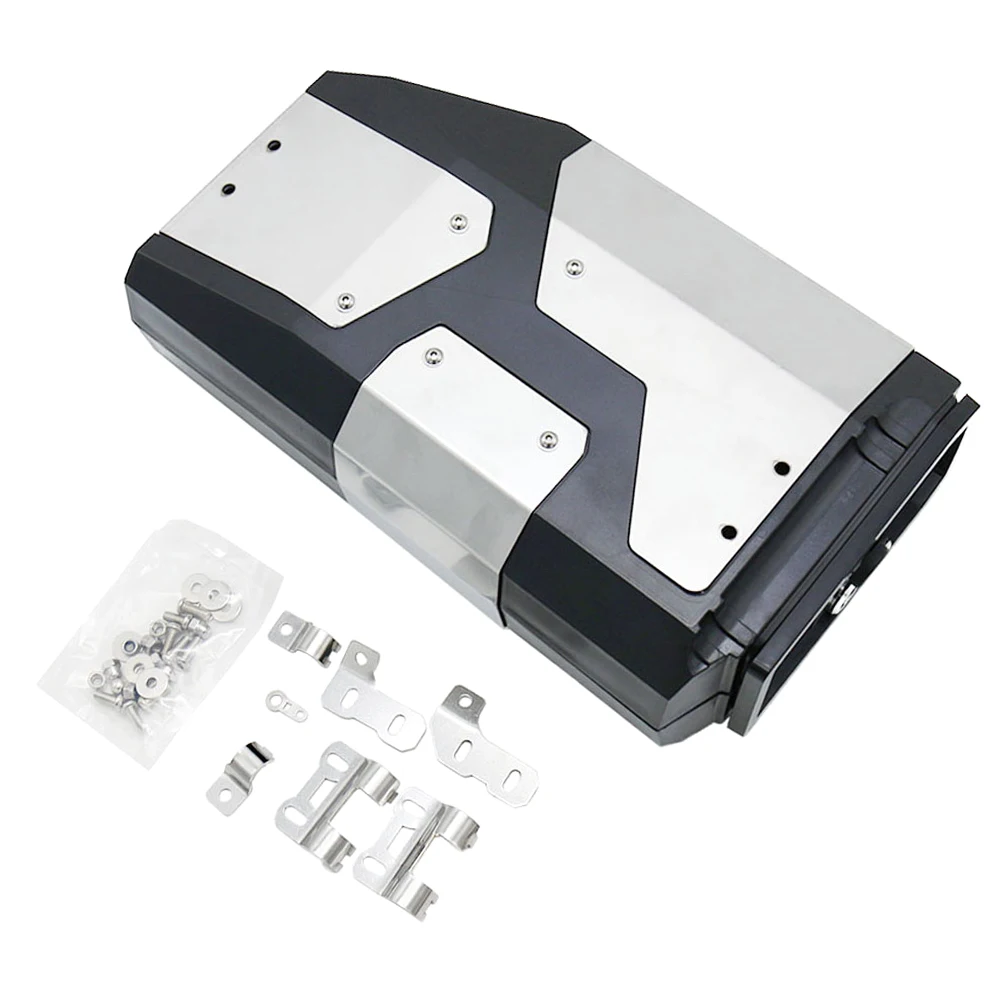 Motorcycle Tool Box Left Side Bracket Aluminum Box  Replacement for BMW R1250GS R1200GS LC & Adventure 2002 2008 2018