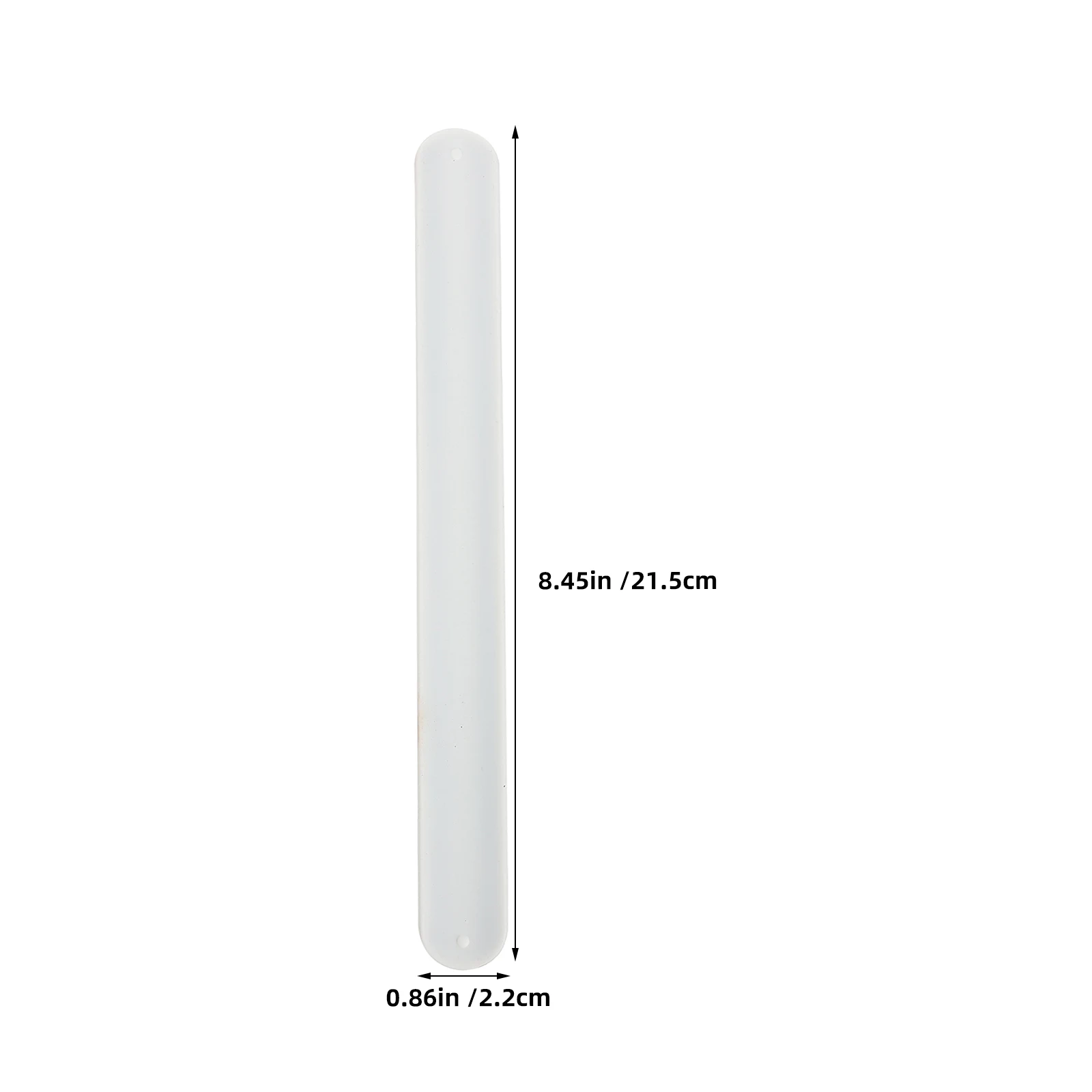 20 قطعة من أساور صفعة السيليكون للأطفال، أساور معصم بيضاء فارغة للحرف اليدوية وحفلات المدرسة وعيد الميلاد والهالوين #6