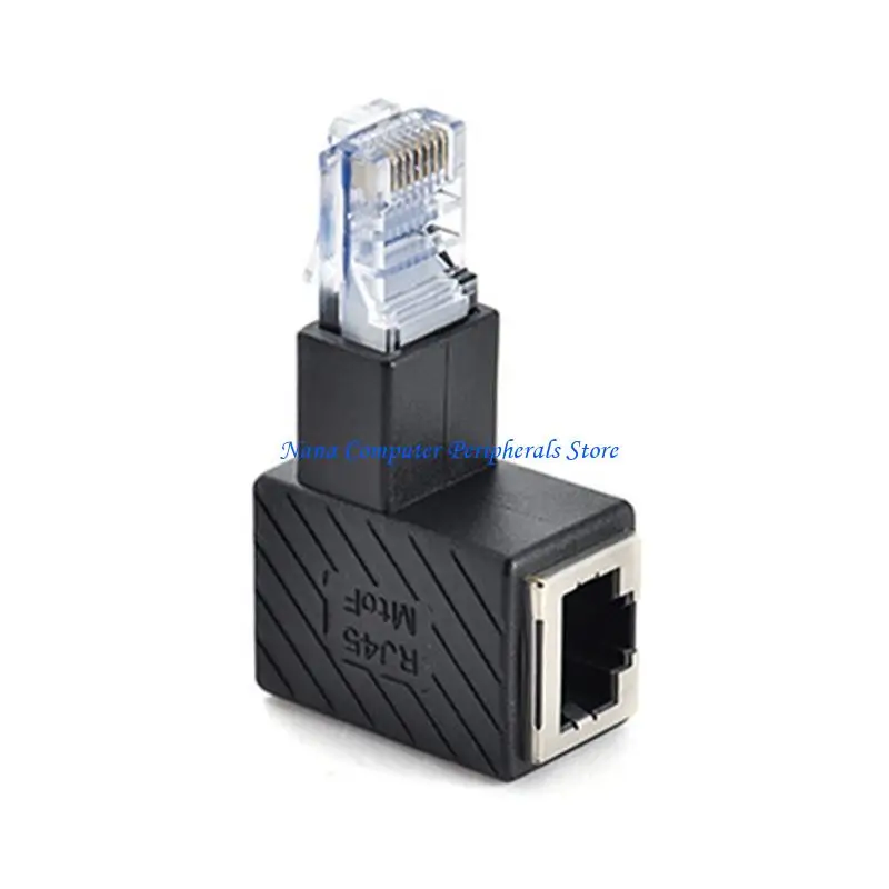 F68C RJ45 Netzwerkanschluss für Cat6/Cat5e/Cat5 Ethernet LAN -Kabelkristall -Extender