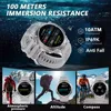 2025 새로운 전문 스포츠 시계 730mAH 내장 GPS AMOLED 손전등 나침반 170+ 스포츠 모드 BT 통화 건강 스마트 팔찌 3