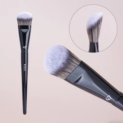 Foundation Brush PRO 47 Broom Foundation Shadow Blending Blush Liquids Creams Sticks Make Up Brush Face Creams Makeup Tool