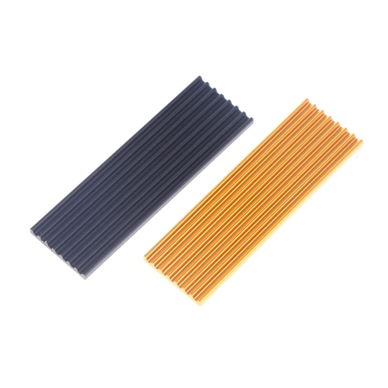 M.2 SSD Heatsink Aluminum Radiator NVME NGFF M2 2280 Solid State Drives Cooler W/ Silicone Thermal Pad For PS5 Laptop Desktop PC