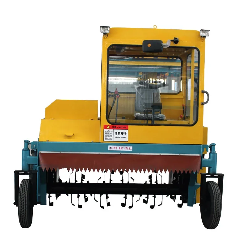 New crawler manure compost turner