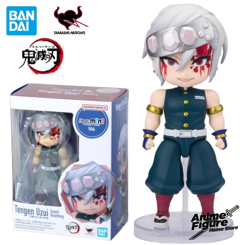 

100%Original in Stock Bandai Figuarts Mini Demon Slayer Uzui Tengen Anime Character Toy Model Desktop Ornaments Collection Gifts