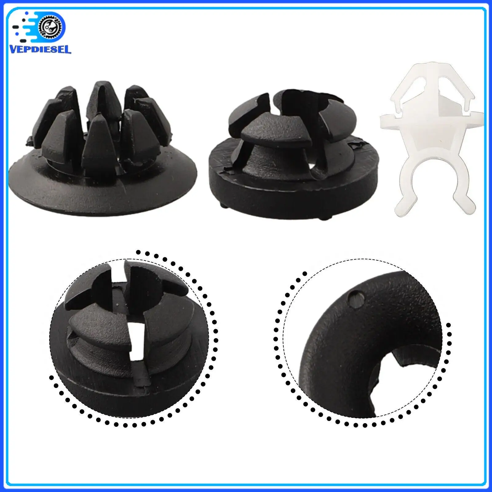 3pcs Car Hood Support Prop Rod Holder Clip 91503-SS0-003 For Honda Accord Acura Odyssey Prelude 2.0L 2.4L 1992-2015 Auto Parts