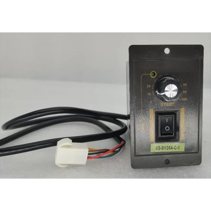 220V Single‑Phase AC Motor Speed Controller Governor Variable Speed Regulator For 6W‑150W Small Reduction Gear Motor