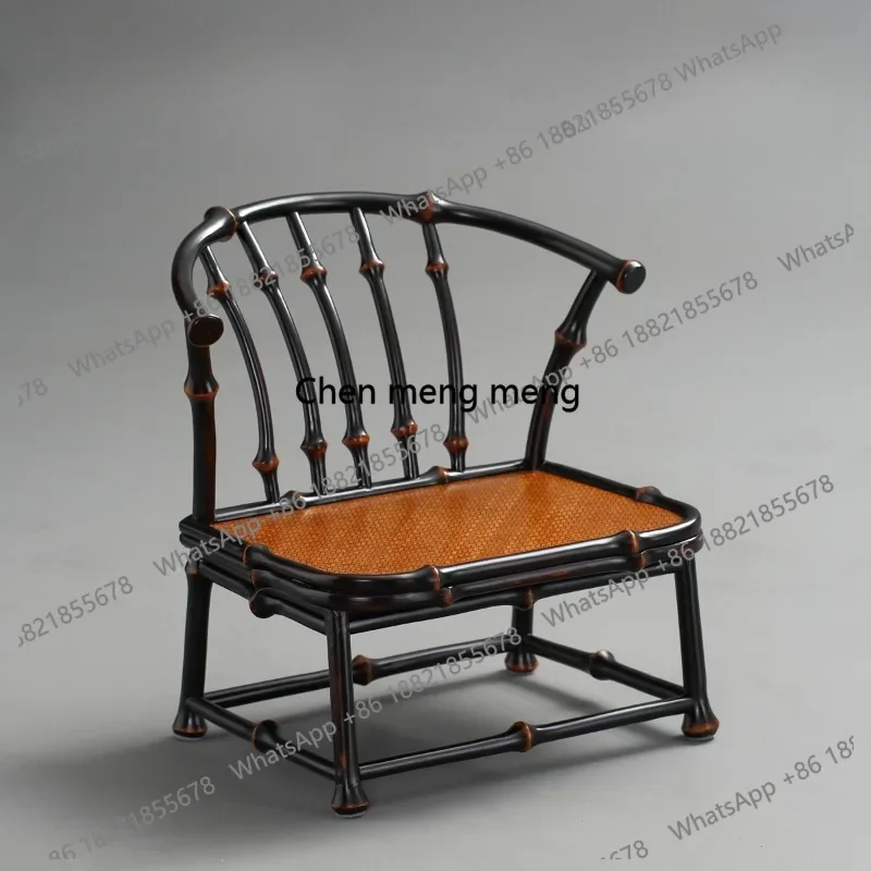 

Tea chairs, tea room furniture, handmade bamboo weaving, backrest chairs, stools