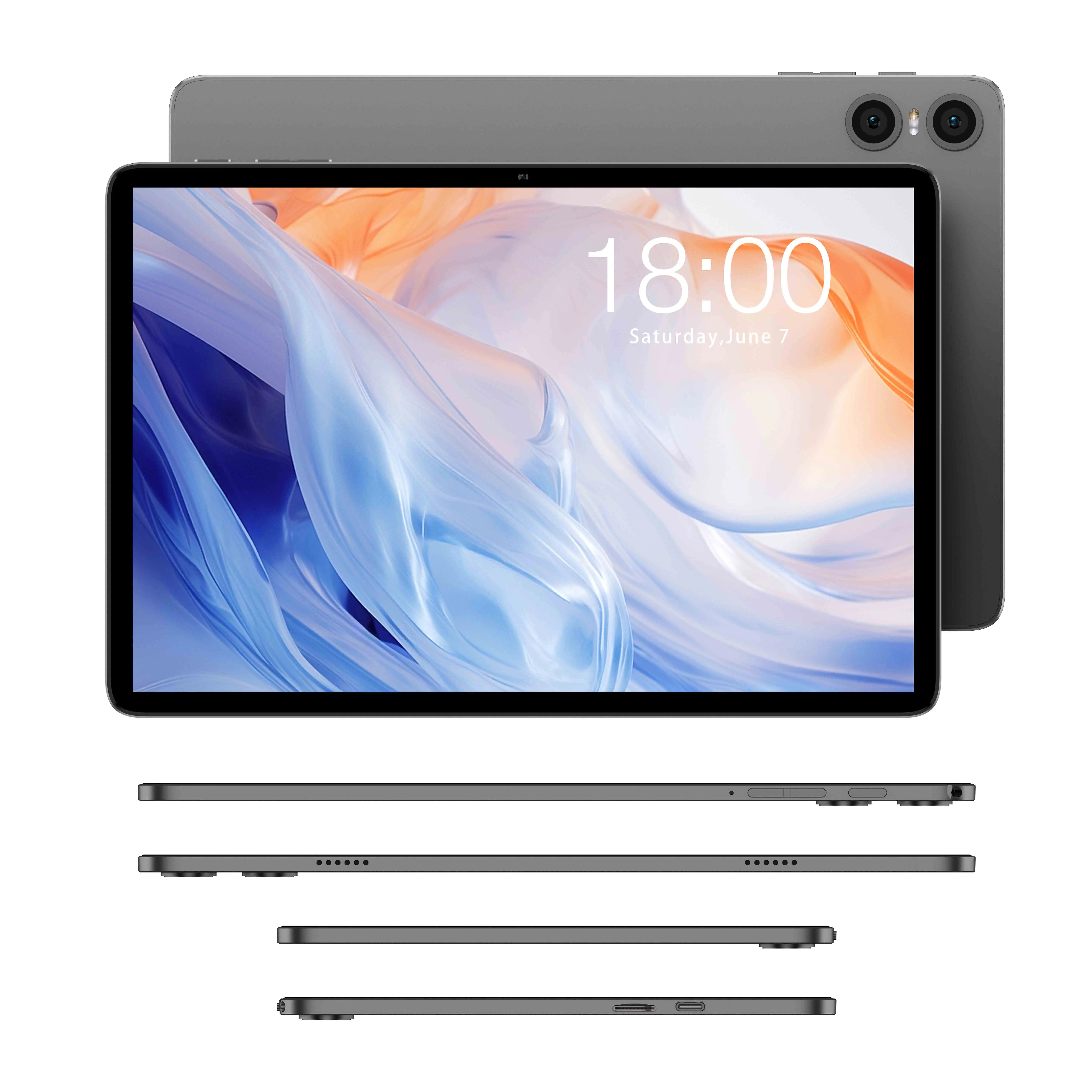 Teclast P30T Android 15 Tablet, 10,1 polegadas, 4GBRAM, 128GB ROM, capa para tablet, com pacote de acessórios para teclado e mouse sem fio