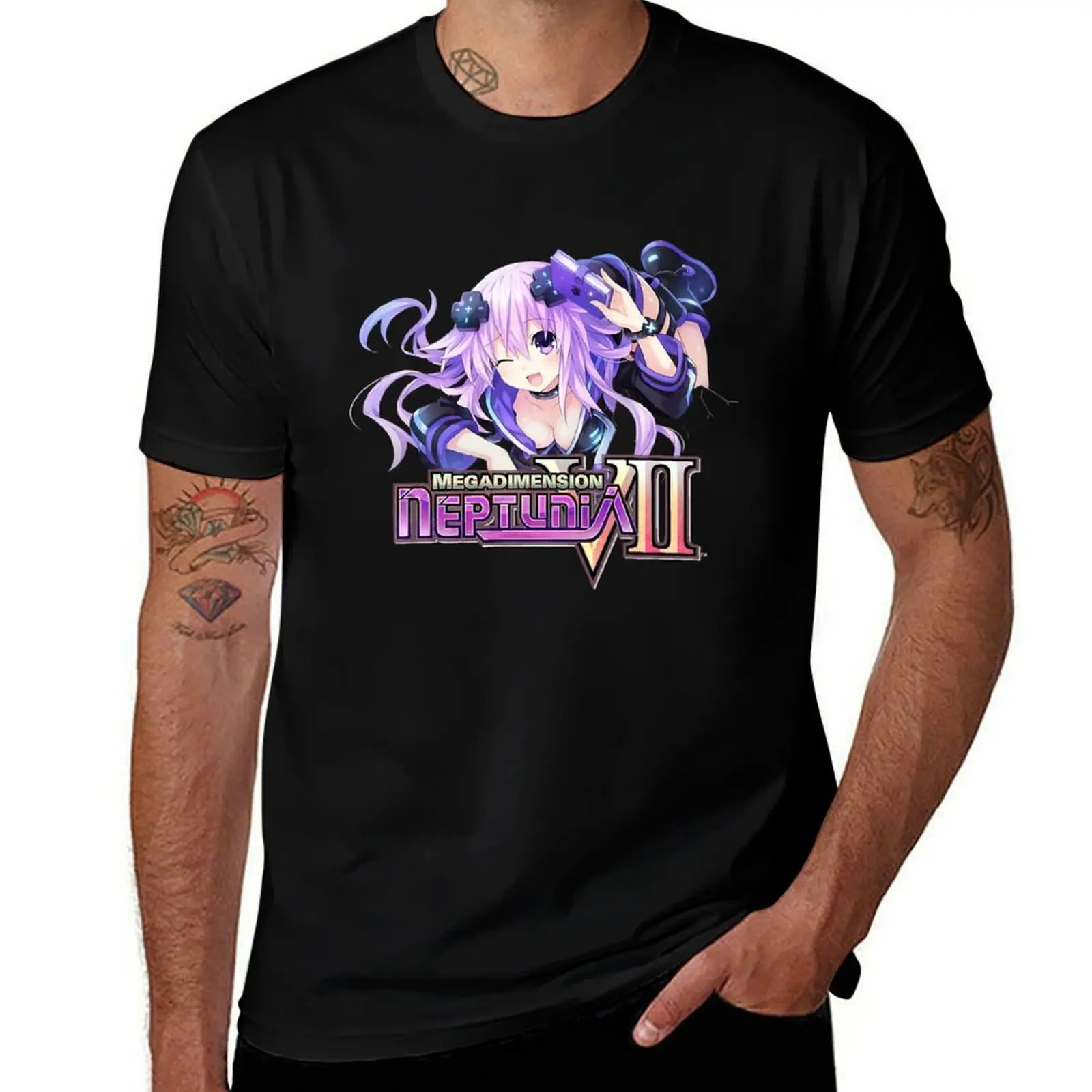 Megadimension Neptunia VII Adult Neptune T-Shirt Trend Art Print T-Shirt
