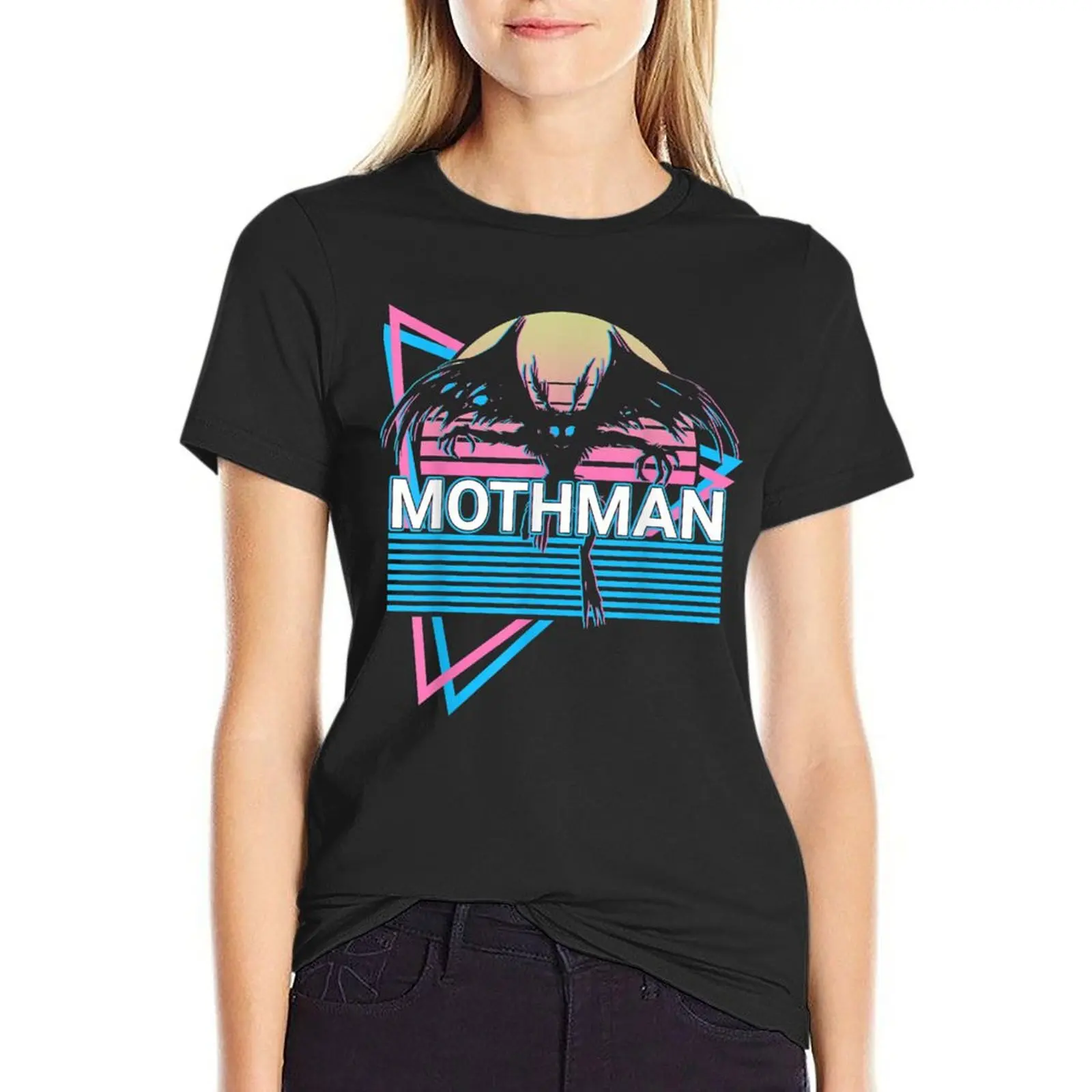 

Gifts For Men Mothman Gift For Music Fans T-Shirt cute clothes summer tops funnys Summer Women's clothing