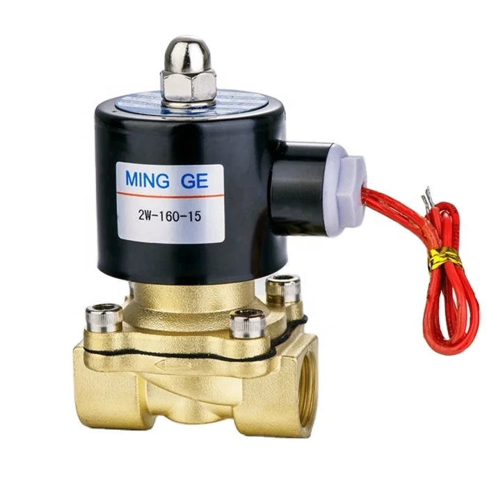 Normally closed 2 Way Water Solenoid Valve air gas oil pneumatic valve