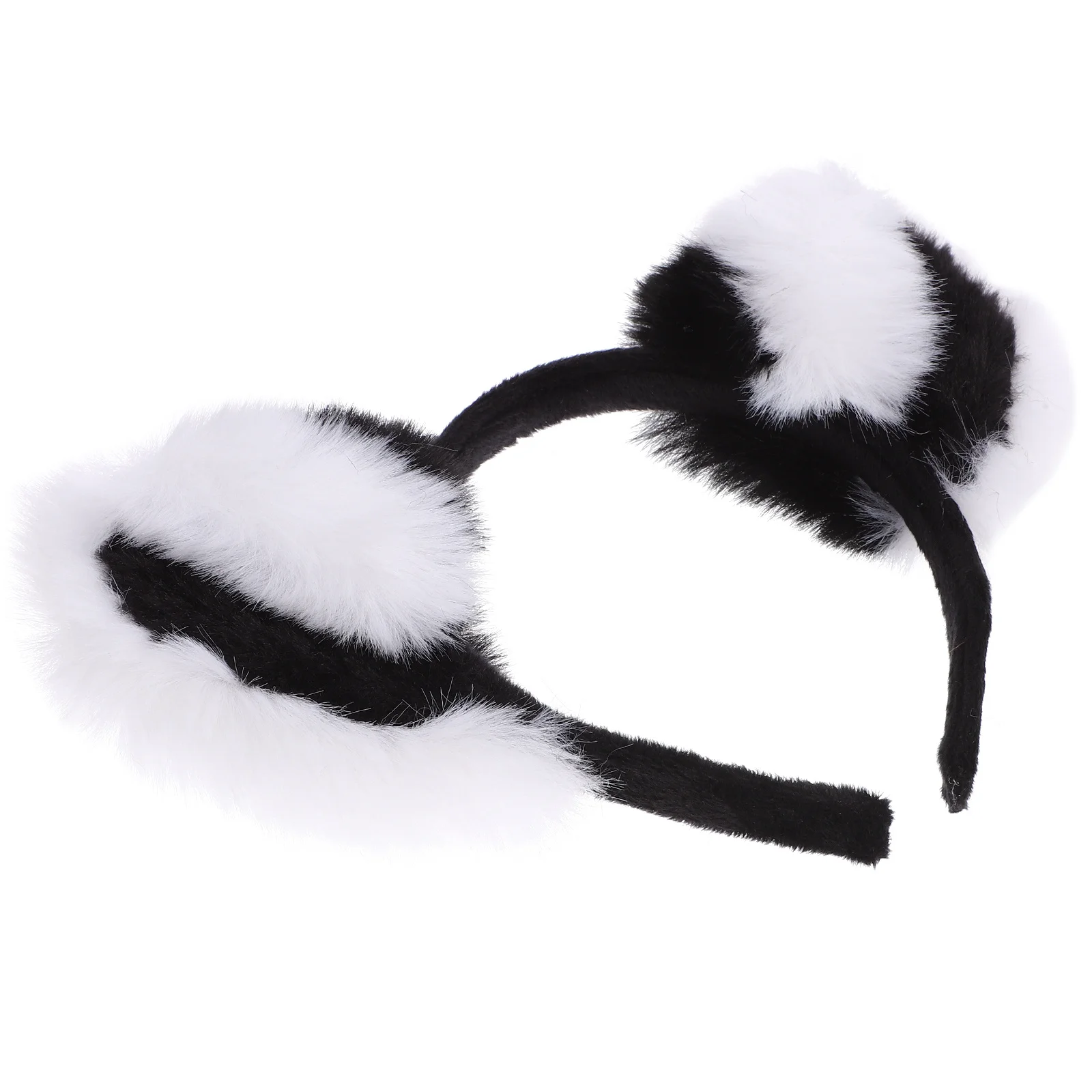 

Raccoon Ears Headband Durable Polyester Animal Hairband Cute Party Headpiece for Girl Cosplay Dress Up Raccoon Headband