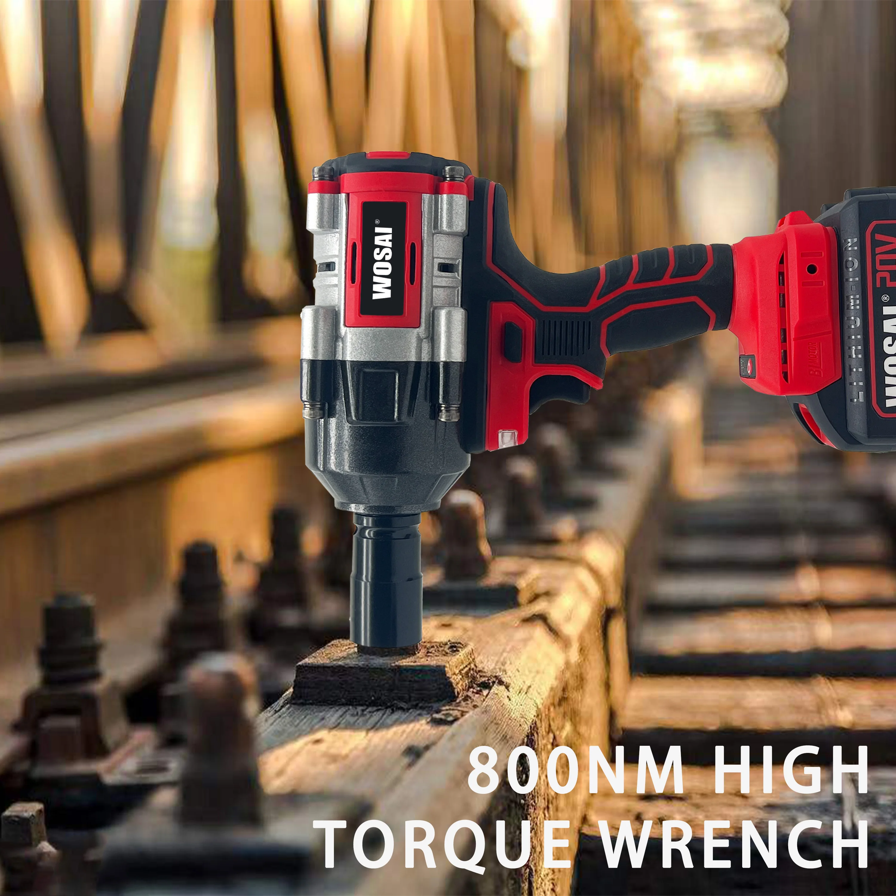 Próbka WOSAI Dostępna 800NM Pr – Electric Impact Wrench 800Nm recenzja i cena
