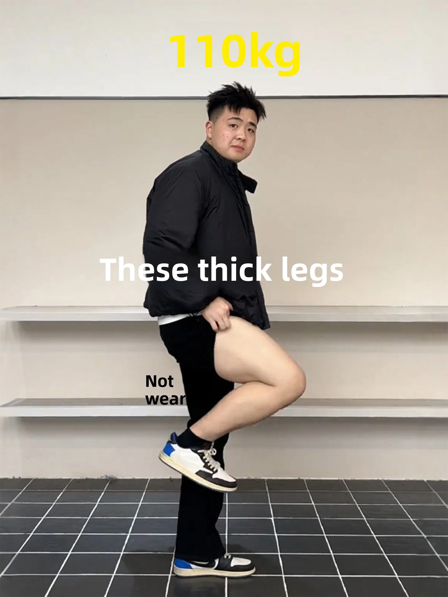 

Slimming High Waist Flared Jeans Men's Straight Leg Bootcut Stretchy Large Size Denim Pants American High Street Sle