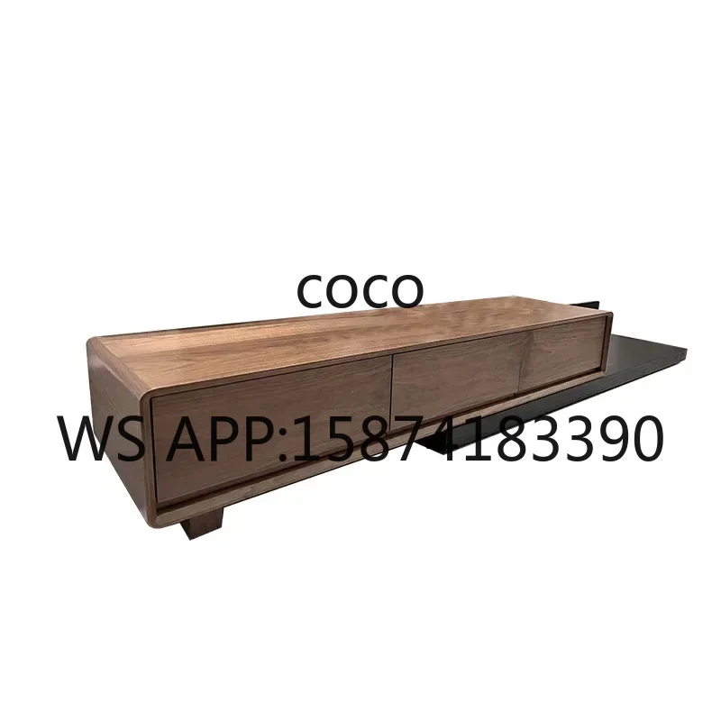Aesthetic Luxury TV Stand | Scandinavian Wood Display Dresser, Minimalist Media Cabinet for Home Decor