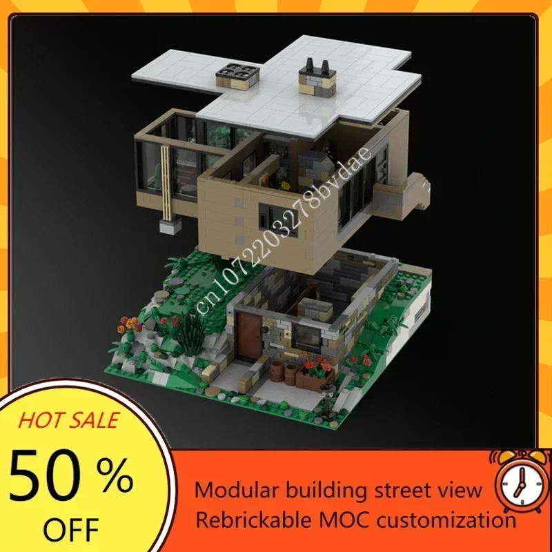 1694PCS Chamberlain Cottage Modulaire MOC Aangepaste puzzels Creatieve Street View Architectuur DIY-montagemodel Educatief speelgoedcadeau