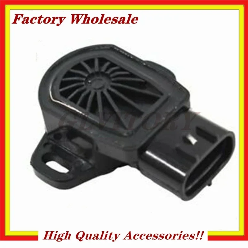 1X 880884 Sensor Positin del cuerpo del acelerador marino T para fueraborda Mercury Mercruiser Quicksilver Sensor de interruptor TPS en el sentido de las agujas del reloj