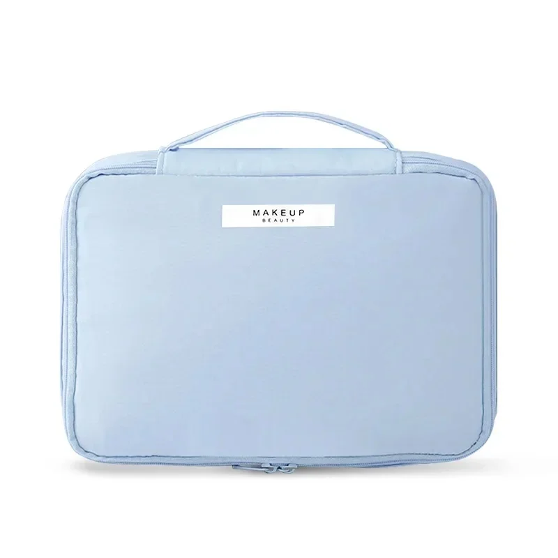 Women High Value Cosmetic Bag Portable Large Capacity Travel Toiletry Bag 3D Makeup Organizer Storage Pouch