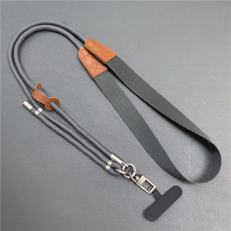 150cm Verstellbares, verbreitertes Schulter-Handyband, Kamera-Schlaufe, hochwertiges Dekompressions-Handy-Hängeseil
