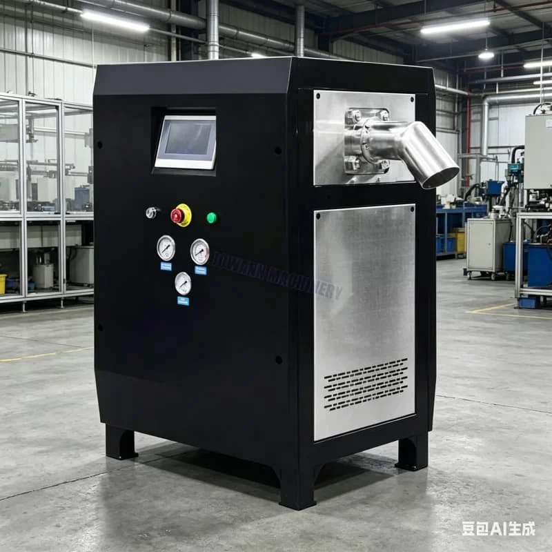 

Portable CO2 Dry Ice Pelletizer Machine Mini Dry Ice Maker Customized 40kg h 380V 3KW Stainless Steel for PCB Board Cleaning