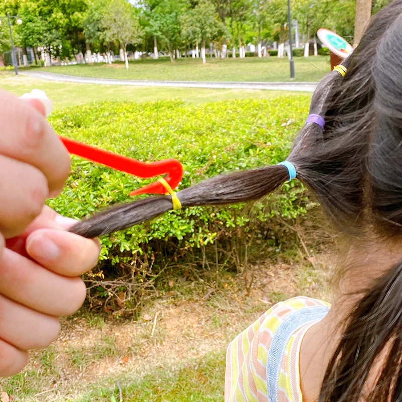 Hair Bands Rubber Cutter Girls 1/2/4Pcs DIY Styling Headwear Band Cutting Tool Hair Tie Remover Cutting Knife Salon Hair Styling