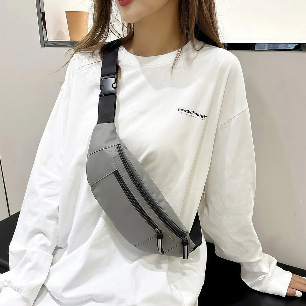 Paket Fanny Pria & Wanita, Paket Tas Pinggang Selempang, Tas Sabuk untuk Perjalanan Berjalan Berlari Mendaki Bersepeda, Mudah Dibawa Ponsel Apa Pun, Dompet