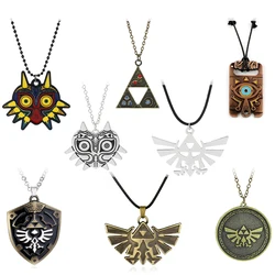 The Legend of Necklace Hylian Shield Sheikah Eye Majora's Mask Sword Triforce Symbol Pendant Tears of the Kingdom