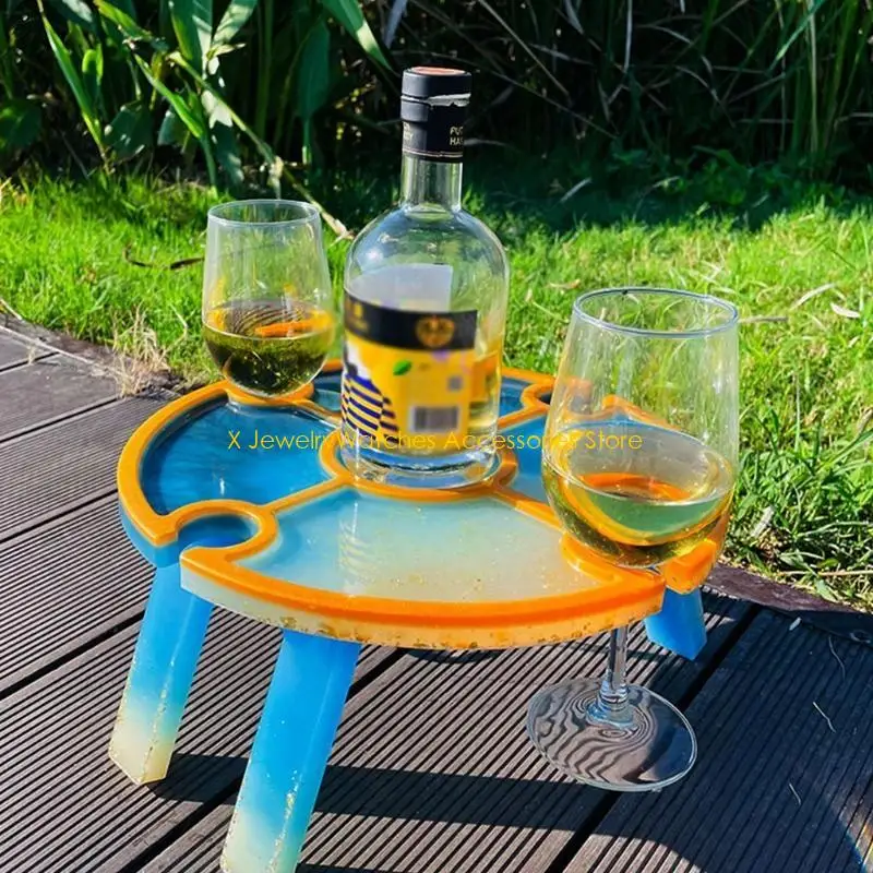 

31KD пляжный обеденный стол, тарелка, форма для эпоксидной смолы, сервировочный поднос, силиконовая форма, сделай сам, для литья