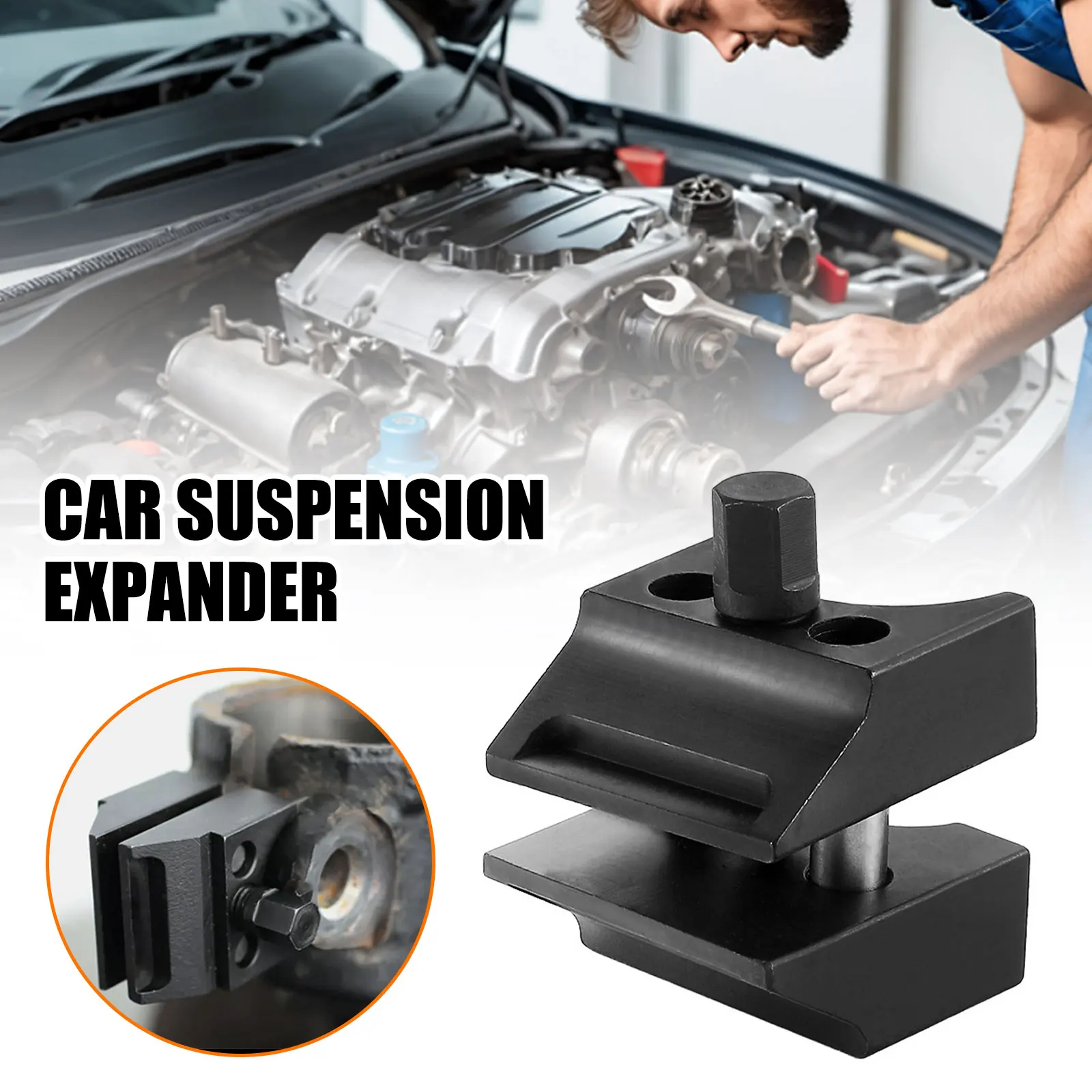 

Universal Suspension Strut Split Hub Steering Knuckle Spreader Tool For VW, Audi, Ford, BMW, Peugeot Citroën