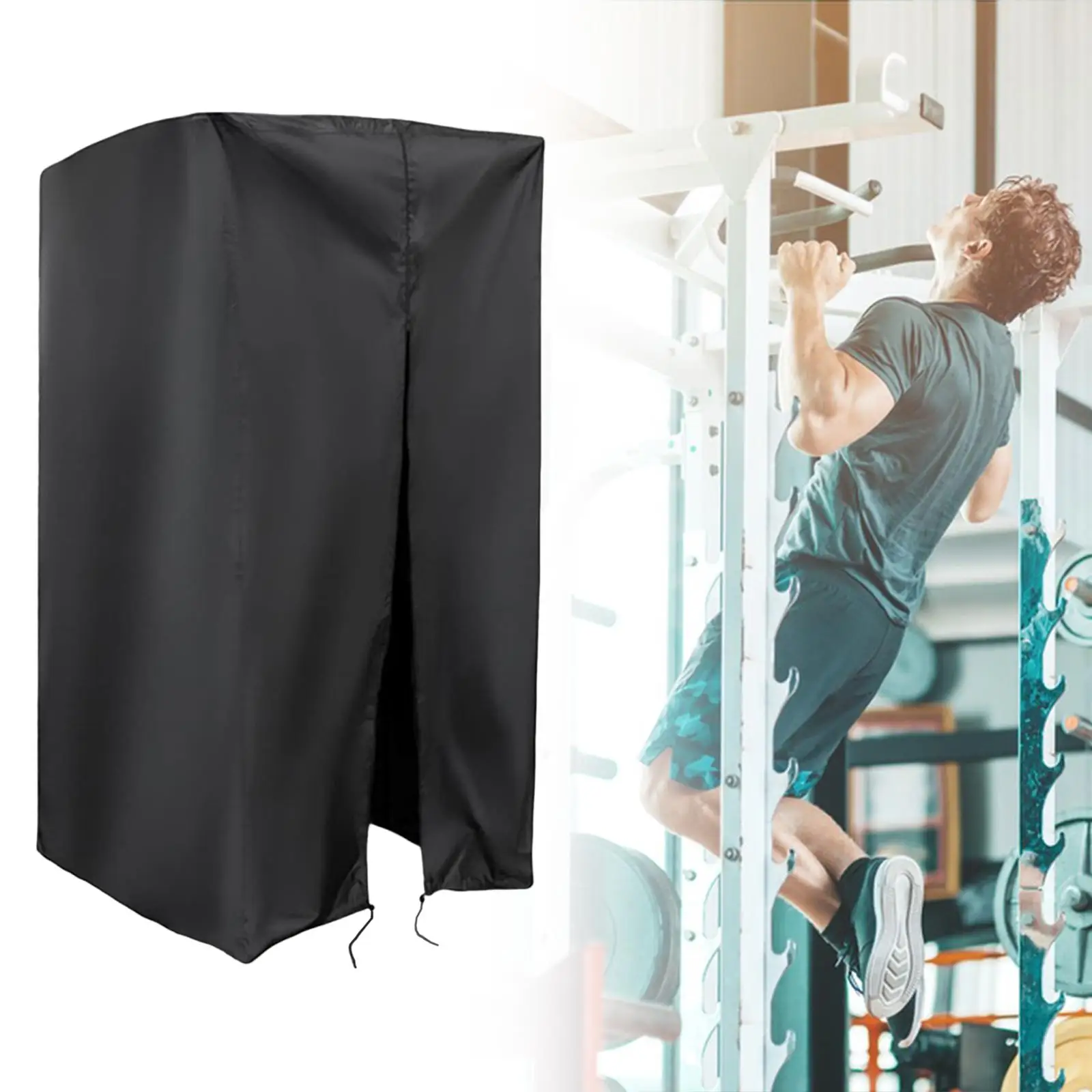 

Pull up Bar Station Cover with Bottom Drawstring Men Women Premium Dustproof