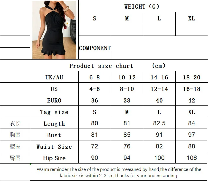 Elegant Ruched Waist Bodycon Dress for Women Ruffled Hem Slim Fit Cocktail Dress - view 6