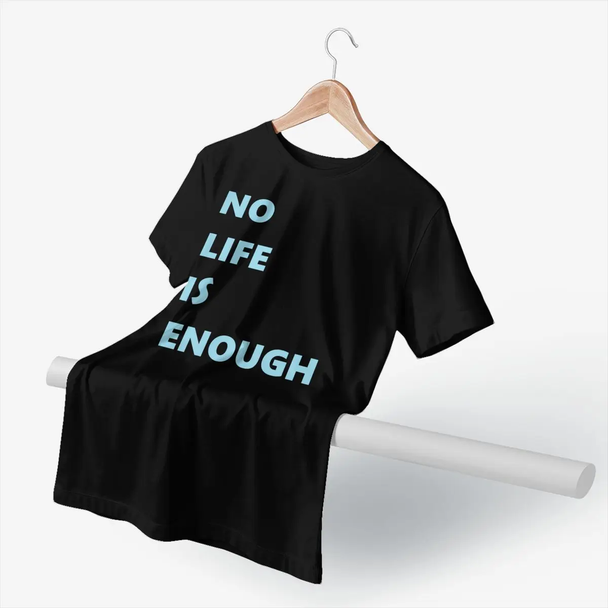 Shigatsu Wa Kimi No Uso T Shirt No Life Is Enough T-Shirt Fun 5x Tee Shirt Graphic Fashion Male Cotton Tshirt