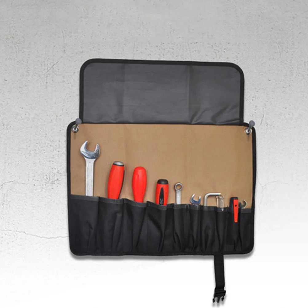 

Repair Kit Oxford Fabric Portable Tool Roll Bag For Wrench Hammer Screwdriver Storage Electrician Tool Case Carrier