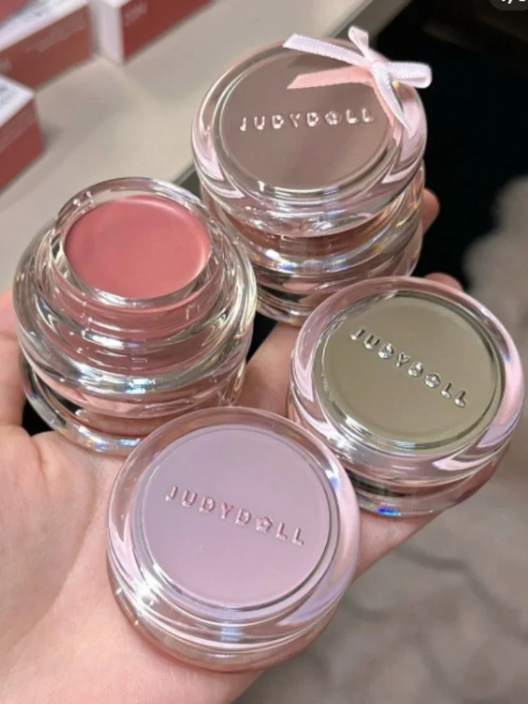 Judydoll Water Essence Multi-purpose Cream Blusher Lipstick Whitens Easily Durable Natural Cheek Lips Eyeshadow Makeup