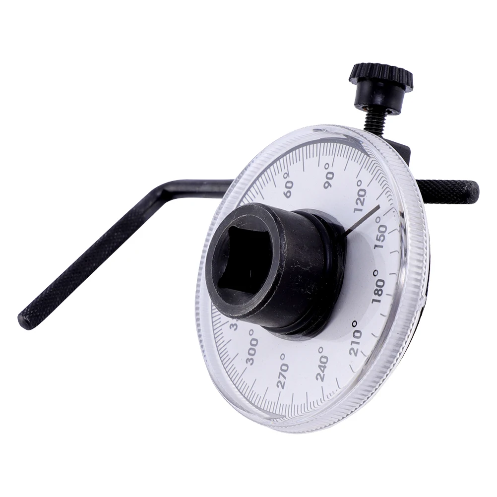 

1 Set 360 Degree Angle Adjustable Drive Wrench Auto Car Meter Tool Precision Measurement Gauge Steel Flexible Torque
