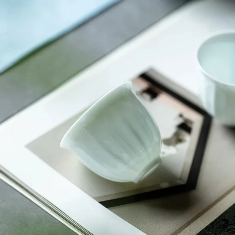 

Tian Yao Yingqing Man Teacup Gongfu Teaware Master Cup Home-use Ceramic Pinming Cup Home Cup