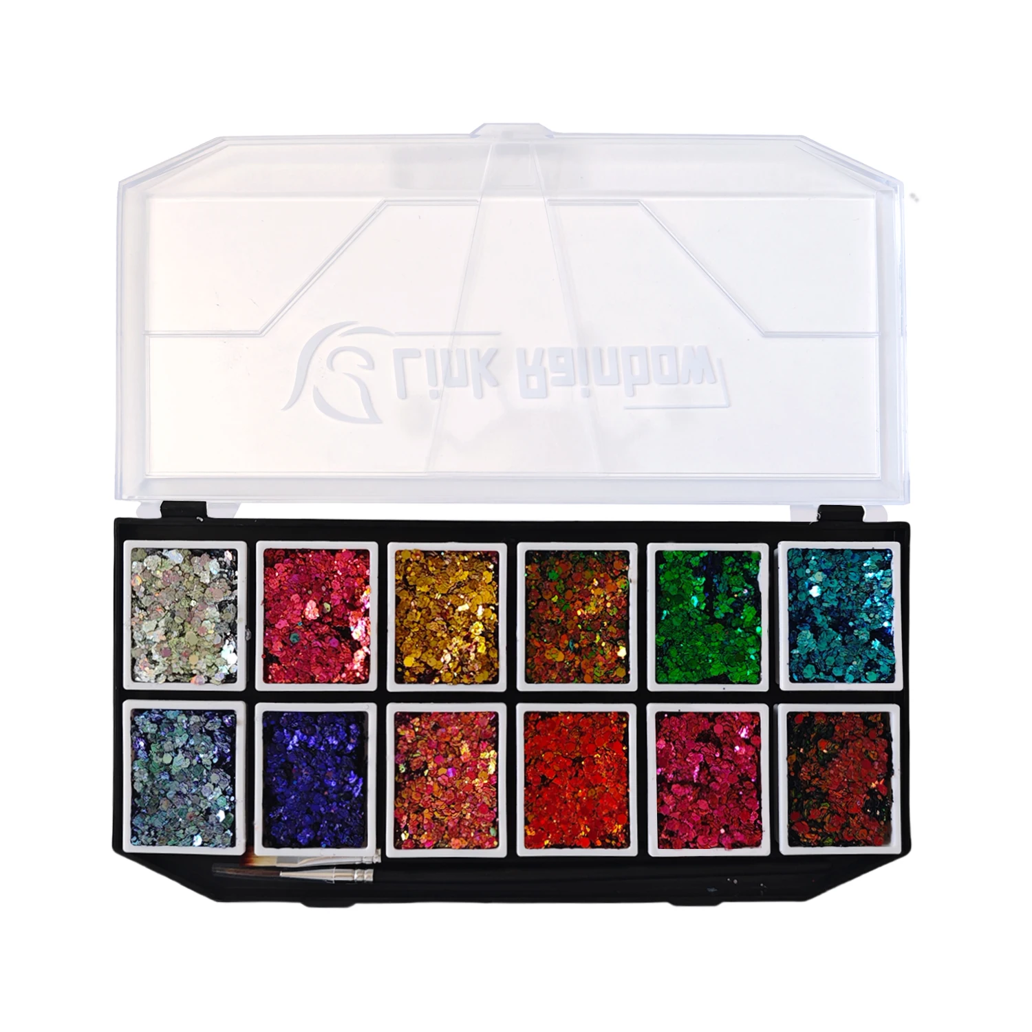 

Professional body painting 12 color gel color palette drama Halloween makeup body painting supplies