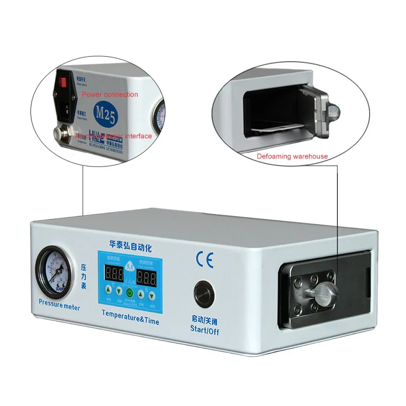 Mini Bubble Remover Machine LCD Screen OCA Autoclave Debubbler for Mobile Phone Screen Refurbished Repair
