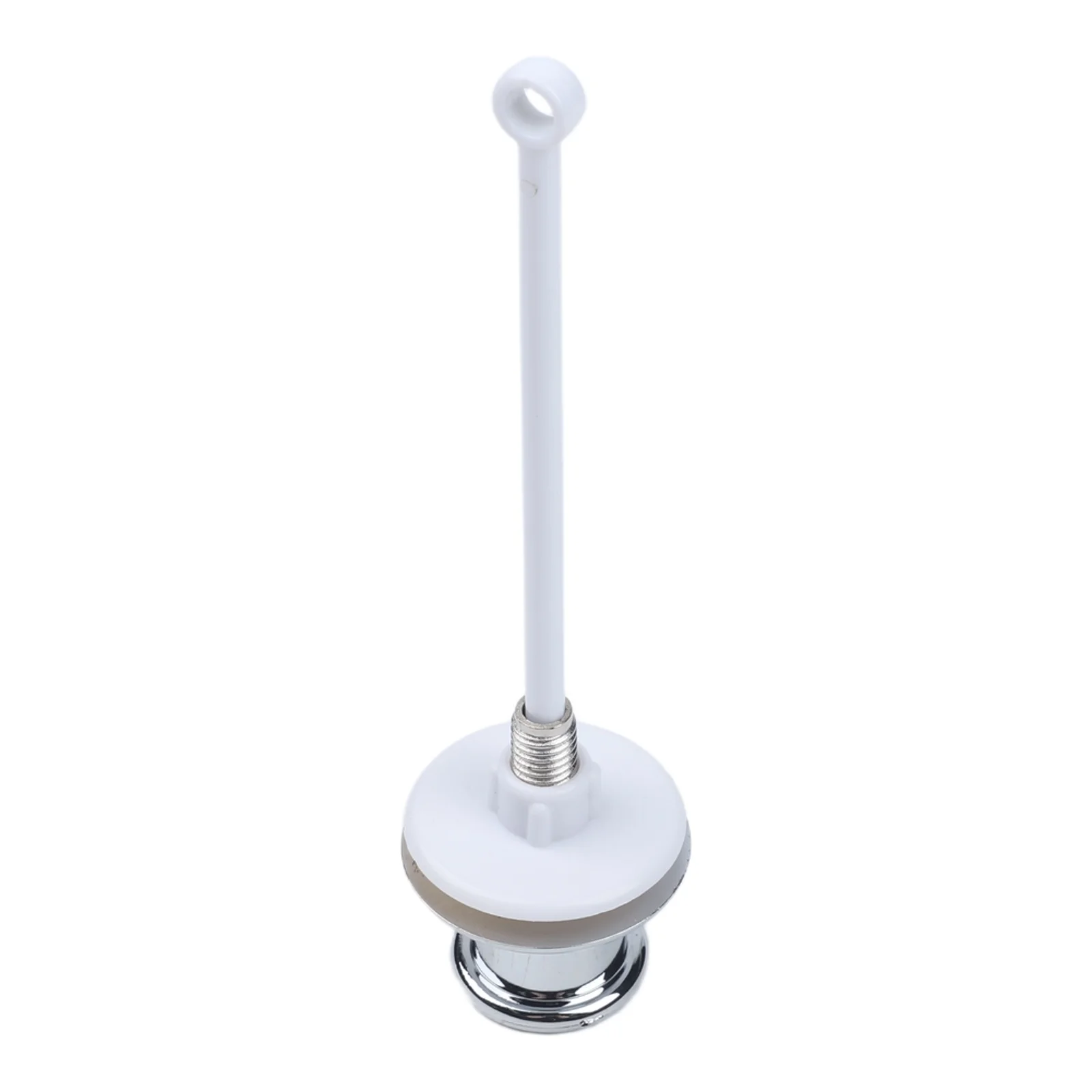 Replacement Toilet Flush Handle ABS Chrome Plated Lift Button Designed for Water Saving and Standard Toilet Tanks