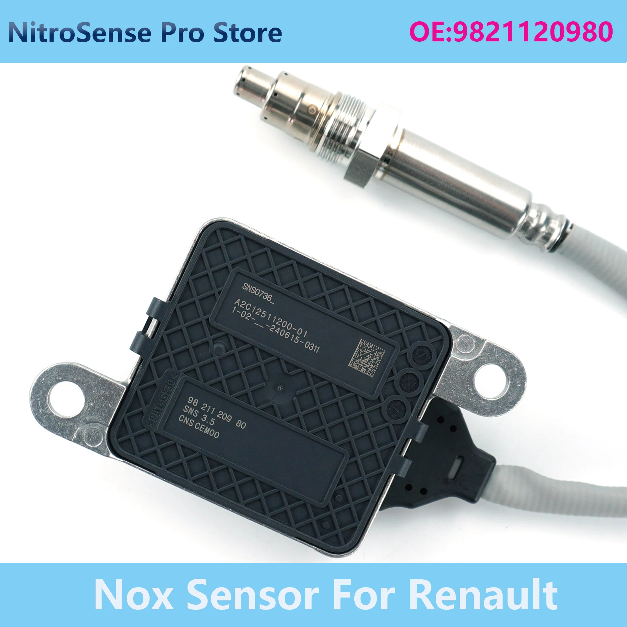 

9821120980 SNS0736 Nitrogen Oxide Sensor Nox Sensor For Citroen C3 C4 Berlingo Peugeot 208 308 3008 5008 Boxer 1.6 2.0 Bluehdi