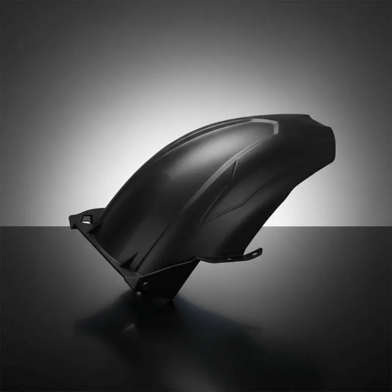 Motorcycle Rear Mudguard Easy Installation Rear Wheel Mudguard Scooter Tire Cover Stylish Design Spray Guard